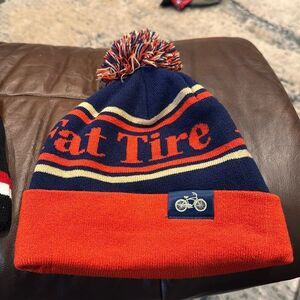 Fat tire stocking hat, great beer, nice gift with a 6 pack.